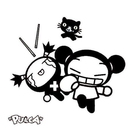 Pucca Y Garu Divertido Para Colorear Imprimir E Dibujar Coloringonly