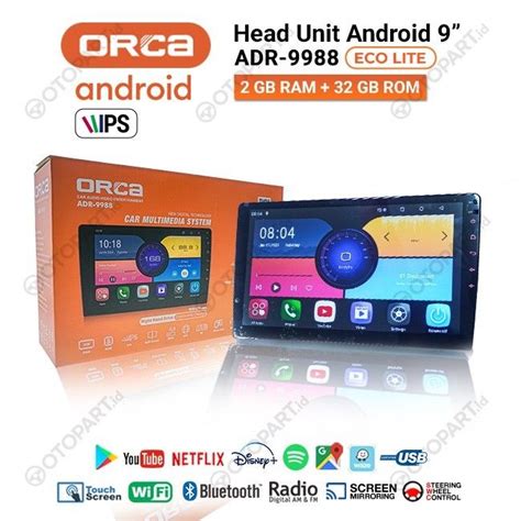 Headunit Android Orca Eco Lite Inch Dan Inch Ram Gb Lazada