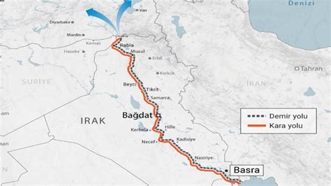 Türkiye den Basra Körfezi ne Kalkınma Yolu Projesi Son Dakika Haberleri