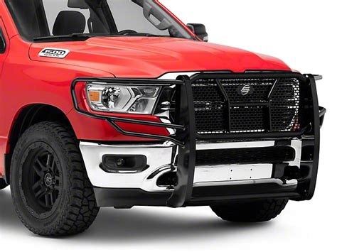 Ram 1500 Hd Grille Guard Black 19 22 Ram 1500 Excluding Ecodiesel Rebel And Trx Free Shipping