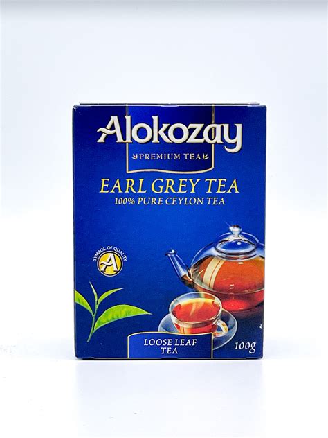 Alokozay Чёрный Листовой Чай с Бергамотом 100г - 100% листовой ...