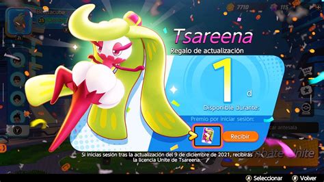 😍 Como Jugar Evento Tsareena Gratis En Pokemon Unite 😍 Youtube