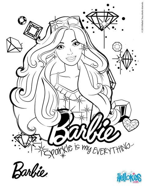 Barbie Para Colorir E Imprimir Muito Fácil Colorir E Pintar