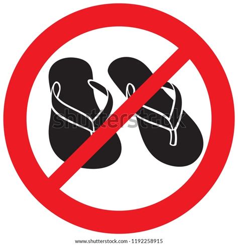 485 No Slippers Sign Images Stock Photos 3d Objects And Vectors