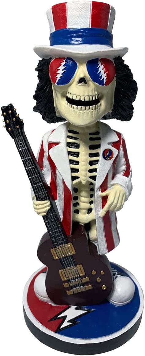 Uncle Sam Grateful Dead Uncle Sam With Guitar Bobblehead At Amazons