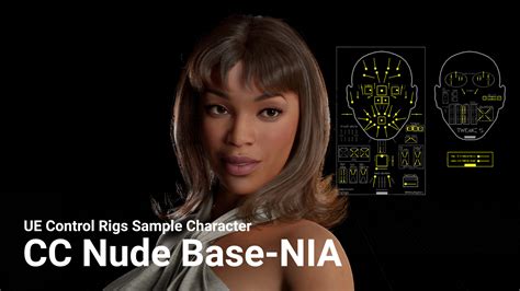 CC Nude Base Nia Character Creator Actor Reallusion Content Store