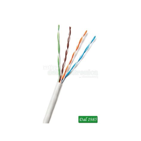 CAVO DI RETE UTP CAT 5E RAME 125METRI AWG24 GBC