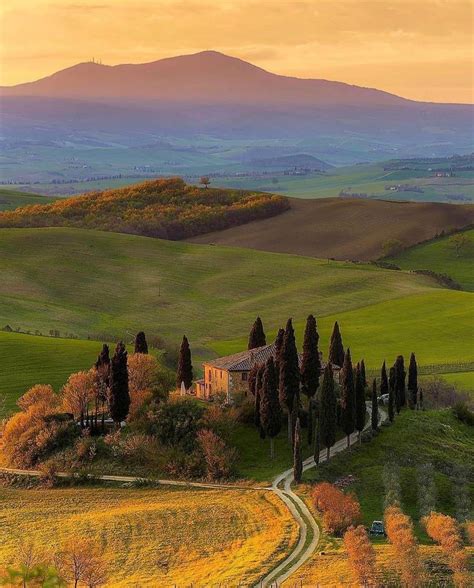 Pin By Early Rain On Landscape 1 Italy Landscape Tuscany Landscape