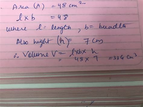 The Side Of A Cube Is 8 Mathrm M Calculate Its Surface Area