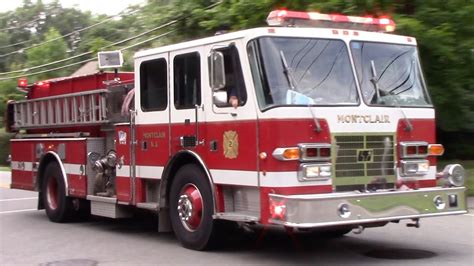 Montclair Fire Department Engine 2 Responding 7 6 18 Youtube