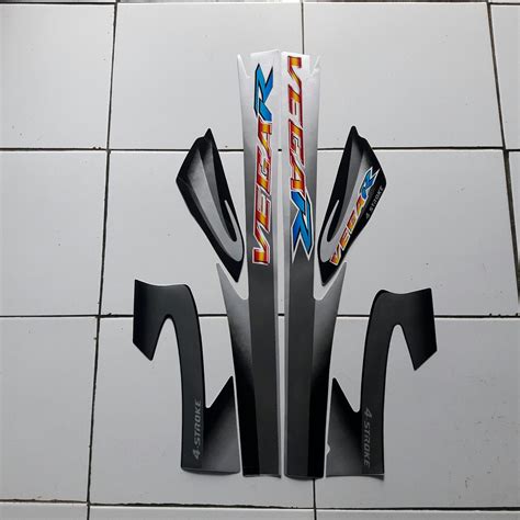 Stiker Sporty Buat Vega R New Striping Thailand Yamaha Vega Zr R