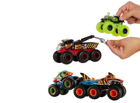 VEHICULO HOT WHEELS MONSTER TRUCKS BIG RIG MODELO ALEATORIO