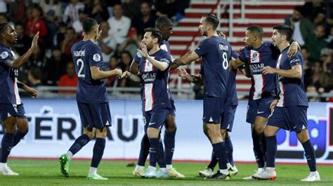 Mbappe Nabs Double As Psg See Off Ajaccio Al Bawaba