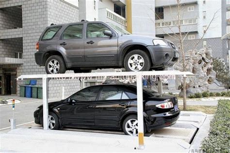 Ce Certified Residential Pit Garage Parking Car Lift