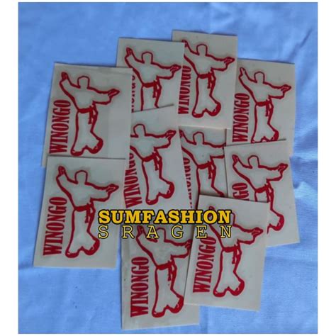 Jual Stiker Pshw Sh Winongo Sh Pencak Silat Shopee Indonesia