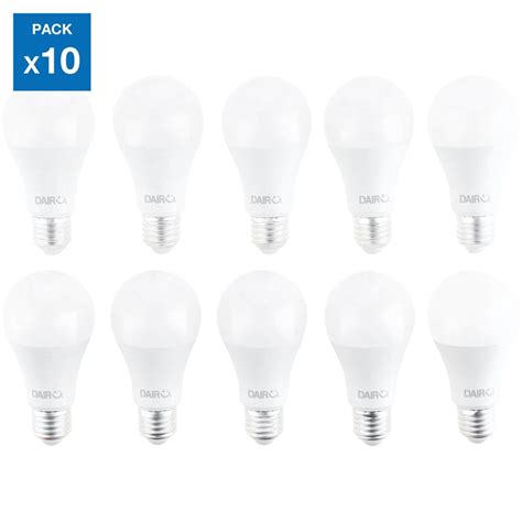 Pack X Foco Led Bulbo A W E Luz Blanca Sodimac Per