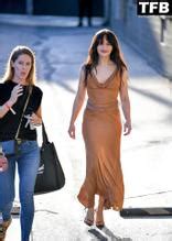 Olivia Cooke Sexy Seen Flaunting Her Hot Figure Wearing A Dress In Los Angeles Aznude