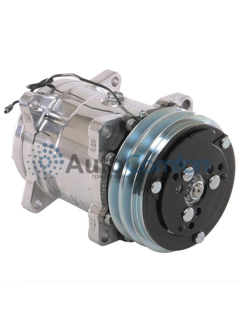 Компрессор SANDEN SD7H15, 24V, A2, KG (горизонтальные выходы), 8264, 32 ...