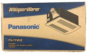 Panasonic WhisperWarm 110 CFM Ceiling Exhaust Bath Fan w Heater FV-11VH2 - New 37988870653 | eBay