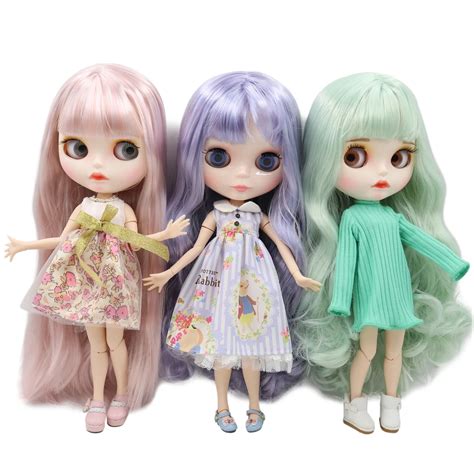 Icy Factory Blyth Doll Bjd Cm Toy Joint Body Naked Doll Random Eyes Colors