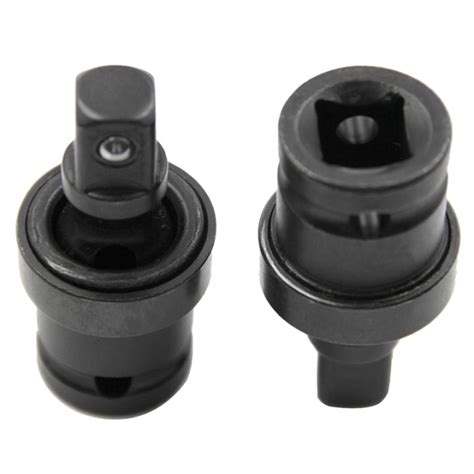 2piece Swivel Knuckle Drive Joint Air Impact Wobble Electric Wrench Socket Adapter Hand Tool 360