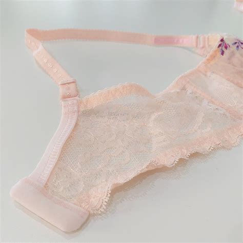 M2F Crossdressers Lingerie Set Bra Sissy Mesh Balconette Bra Etsy