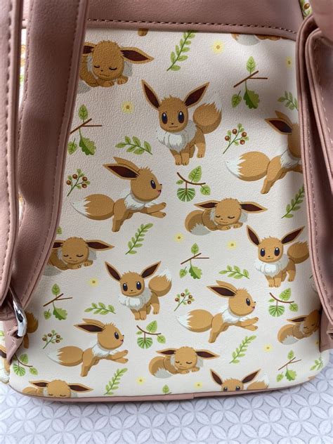 Loungefly Pokemon Eevee Poses All Over Print Mini Bac Gem