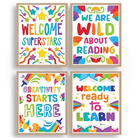 Classroom Posters for Preschool Kindergarten Elementary and Middle Sch ...