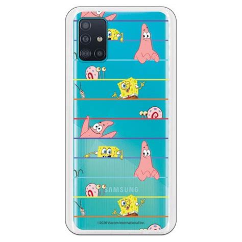 Funda Original Compatible Con Samsung Galaxy A51 Bob Esponja