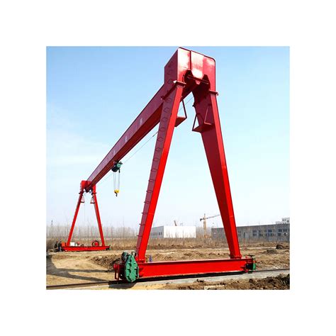 Ton Easy Operated Single Girder Gantry Crane With Electric Hoist