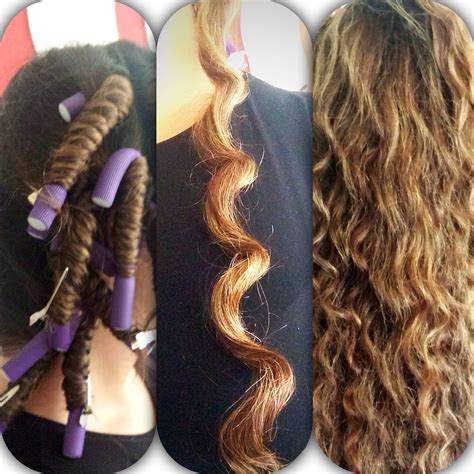 Get Perfect Heatless Hollywood Curls By Using Bendy Rollers and Blowdry