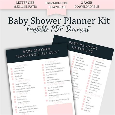 Everything You Need To Plan The Perfect Baby Shower Baby Shower