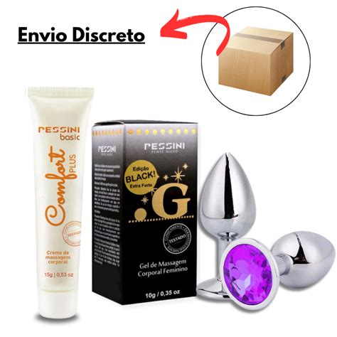 Kit Plug Anal Tamanho P Creme Lubrificante Anal Gel Intensificador De Orgasmo Shopee Brasil