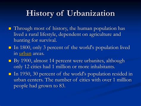 PPT - URBANIZATION PowerPoint Presentation, free download - ID:784290