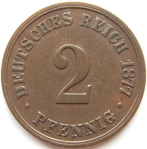 M Nze Deutsches Reich Kaiserreich Pfennig B In Fast Sehr Sch N