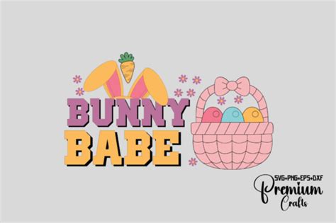 Retro Easter Bunny Babe PNG Sublimation Graphic By Premium Crafts Creative Fabrica