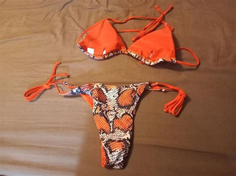 Bikini Reptiliani Summer Orange L Kaufen Auf Ricardo