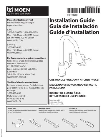 Moen Srs Conneaut Spot Resist Stainless One Handle High Arc