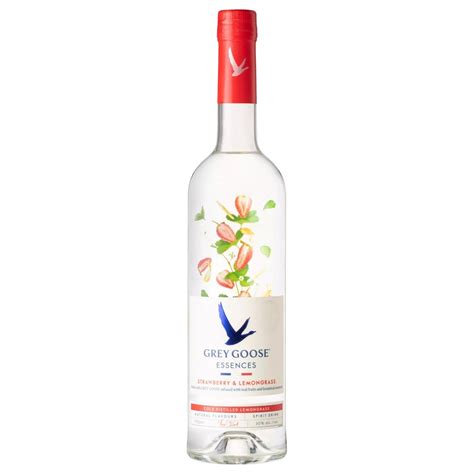 Grey Goose Essences Strawberry And Lemongrass Vodka Based Spirit Drink