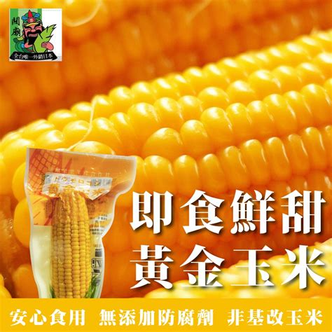 【關廟果菜生產合作社】即食鮮甜黃金玉米x12支200g包 常溫出貨 蔬菜菇類 Yahoo奇摩購物中心