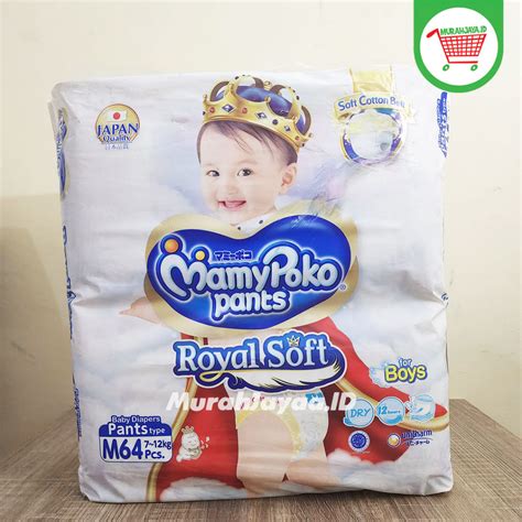 Jual MamyPoko Pants Royal Soft Popok Yang Lembut Di Kulit Bayi Ukuran