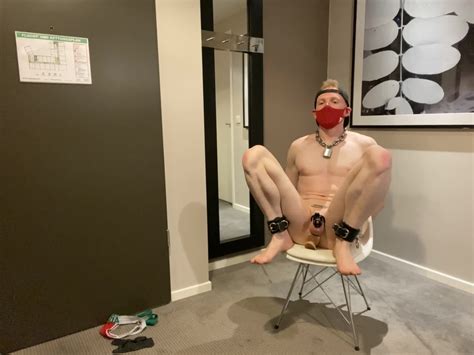 Gay Chastity Slave Tied Up And Dildo Fucked BoyFriendTV