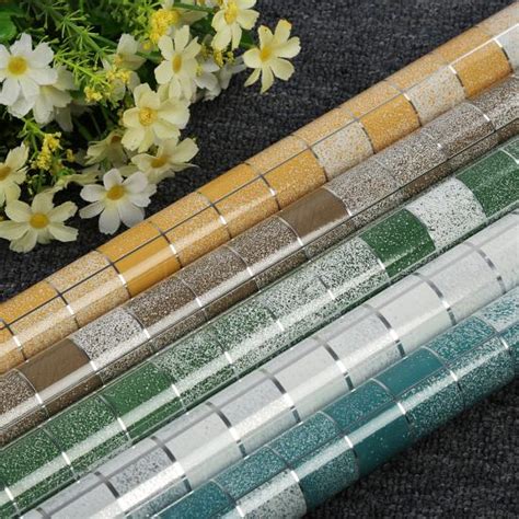 45x200 см мозаика из алюминиевой фольги самоклеящаяся кухонная ...