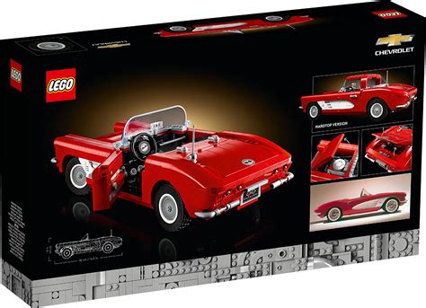 Brickfinder LEGO Icons Chevrolet Corvette 10321 Official Reveal