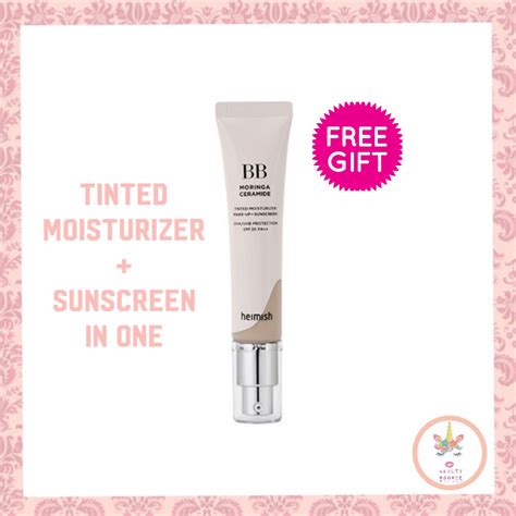 HEIMISH MORINGA CERAMIDE BB CREAM (TINTED MOISTURIZER) SPF30+ 30g ...