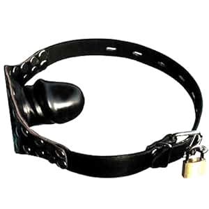 Amazon De Mundknebel Dildo Knebel 7027 Abschliessbar Schwarz