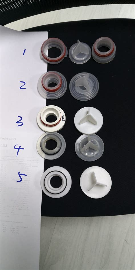 222 226 End Cap And Fin For PP Spun PP String Filter End Fitting And