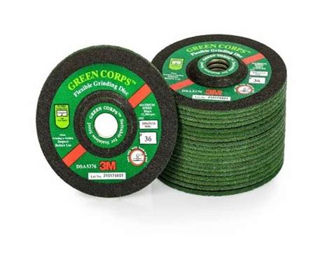 3m Abrasive Green Corps Flexible Grinding Disc 4 Inch At ₹ 90piece In