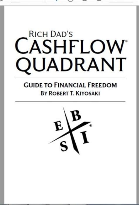 Rich Dads Cashflow Quadrant Etsy