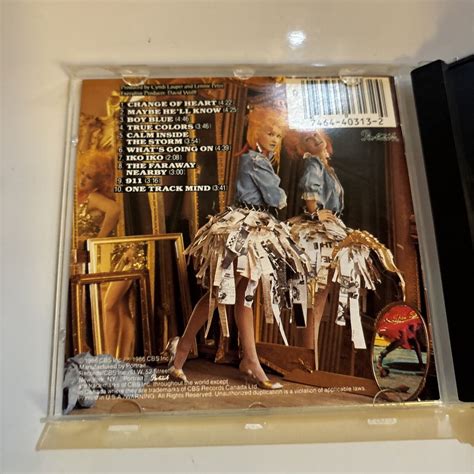 Cyndi Lauper True Colors Cd 1986 Rk 40313 Retro Unit